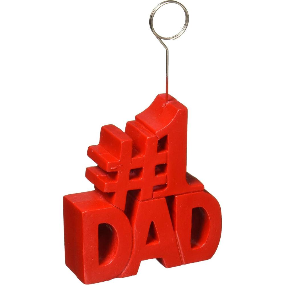 image1 Dad PhotoBalloon Holder Party Accessory 1 count