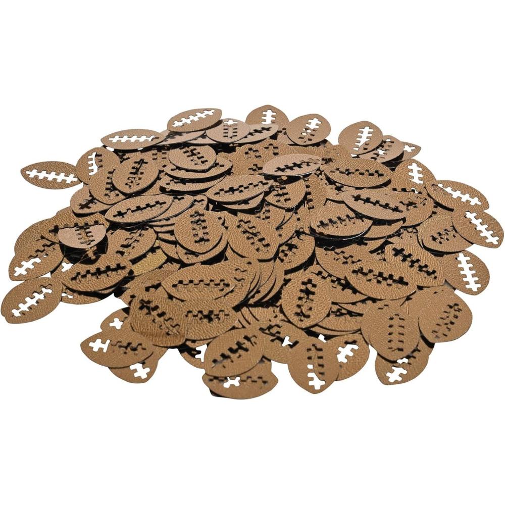 imageBeistle  6 Packages FanciFetti Footballs 1 Ounce In Package Total of 6 Ounces Confetti6 piece