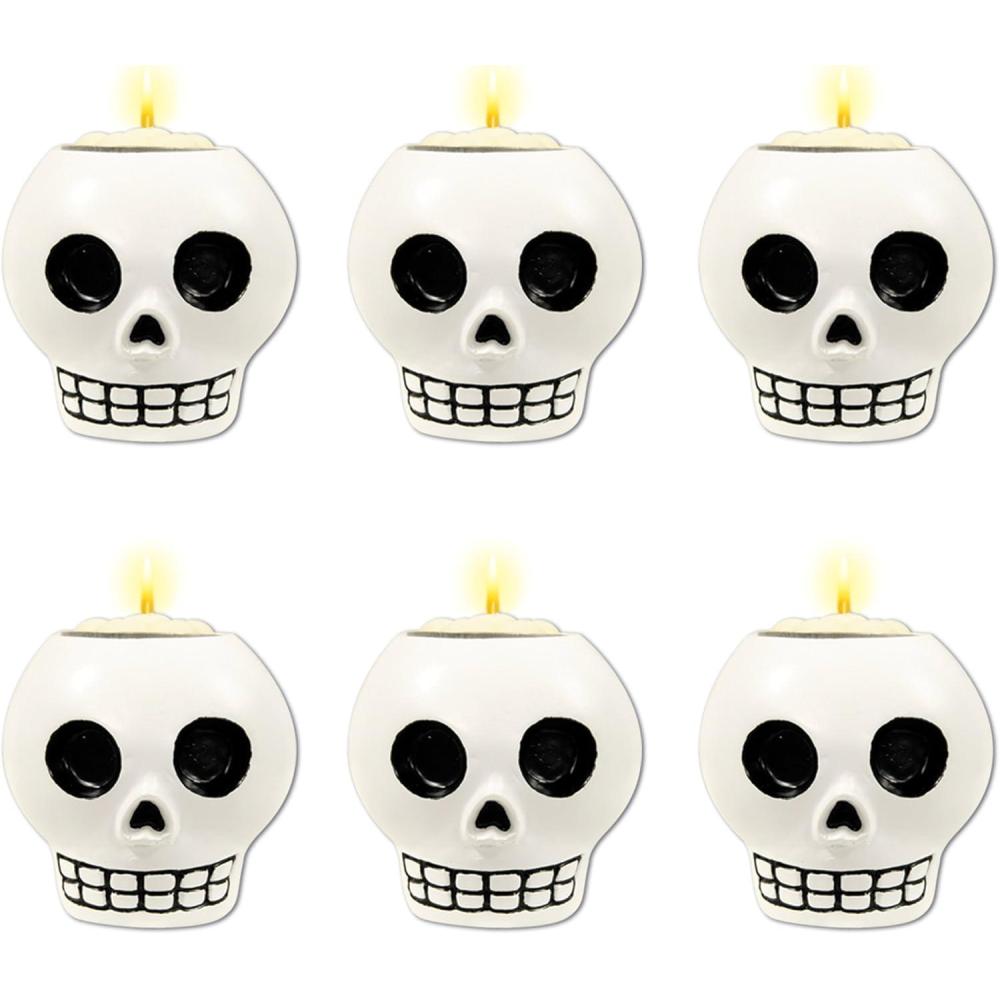 imageBeistle 6Piece Dead DecorateYourOwn Tea Light Holder