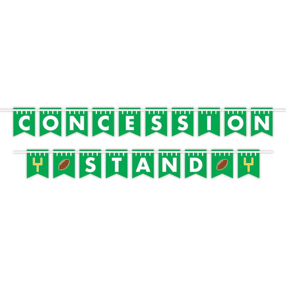 imageBeistle 6quot x 9 Game Day Concession Stand Banner For Football Decorations Tailgating Sports Themed Parties Made In USA Since 1900