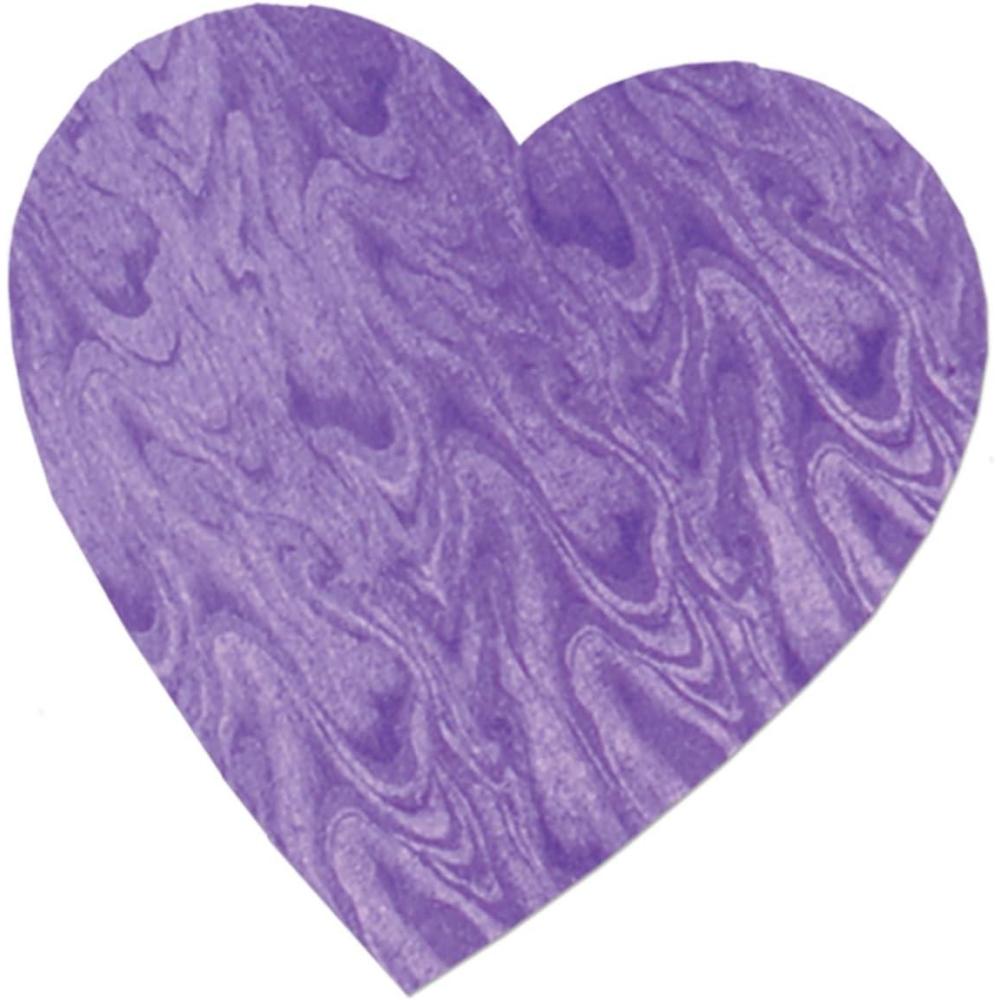 imageBeistle 72Piece Red Foil Heart Cutout 4InchPurple 36pack