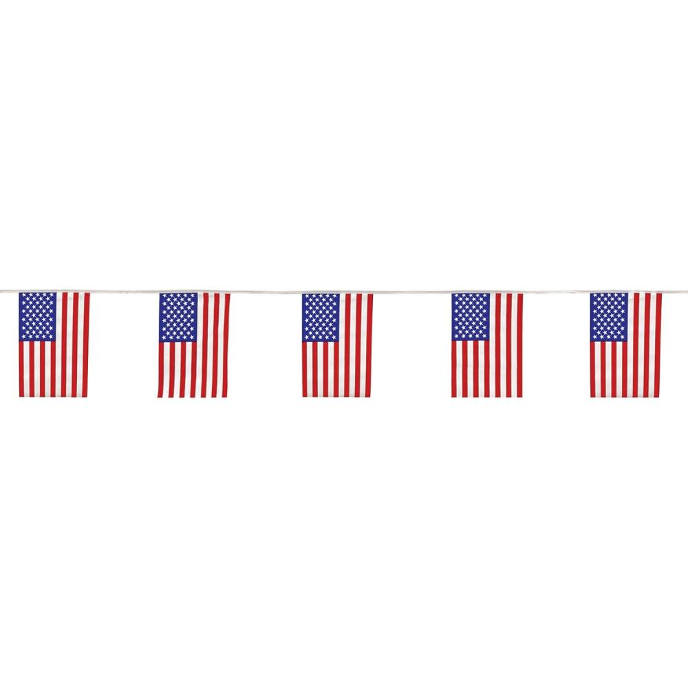 imageBeistle American Flag Pennant Banner