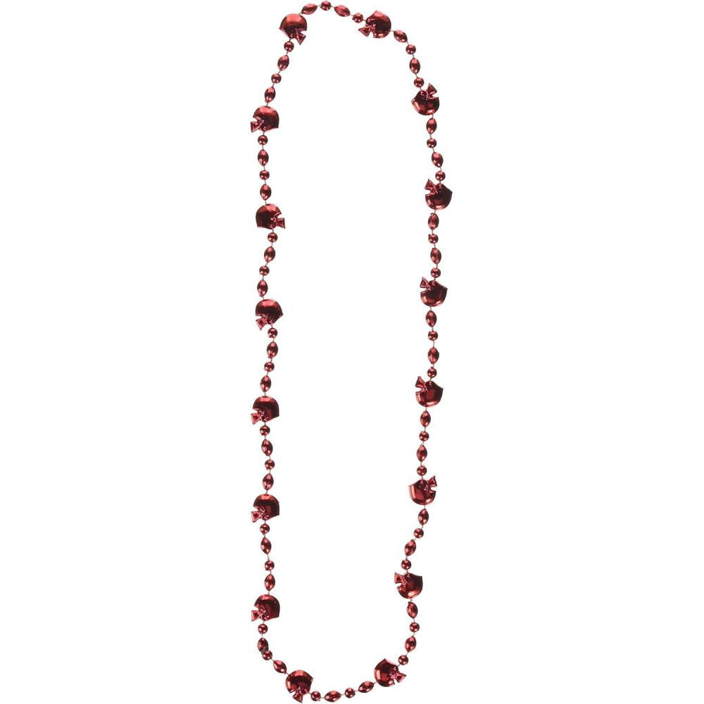 imageBeistle Football Beads for PartiesRed  A