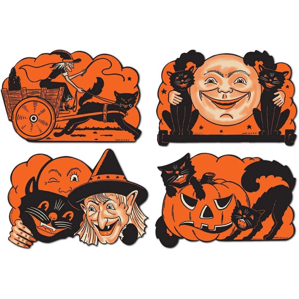 imageBeistle Halloween Cutouts 9quot