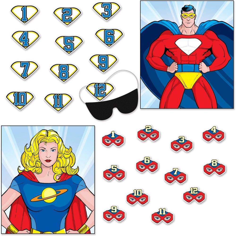 imageBeistle Hero Party Games