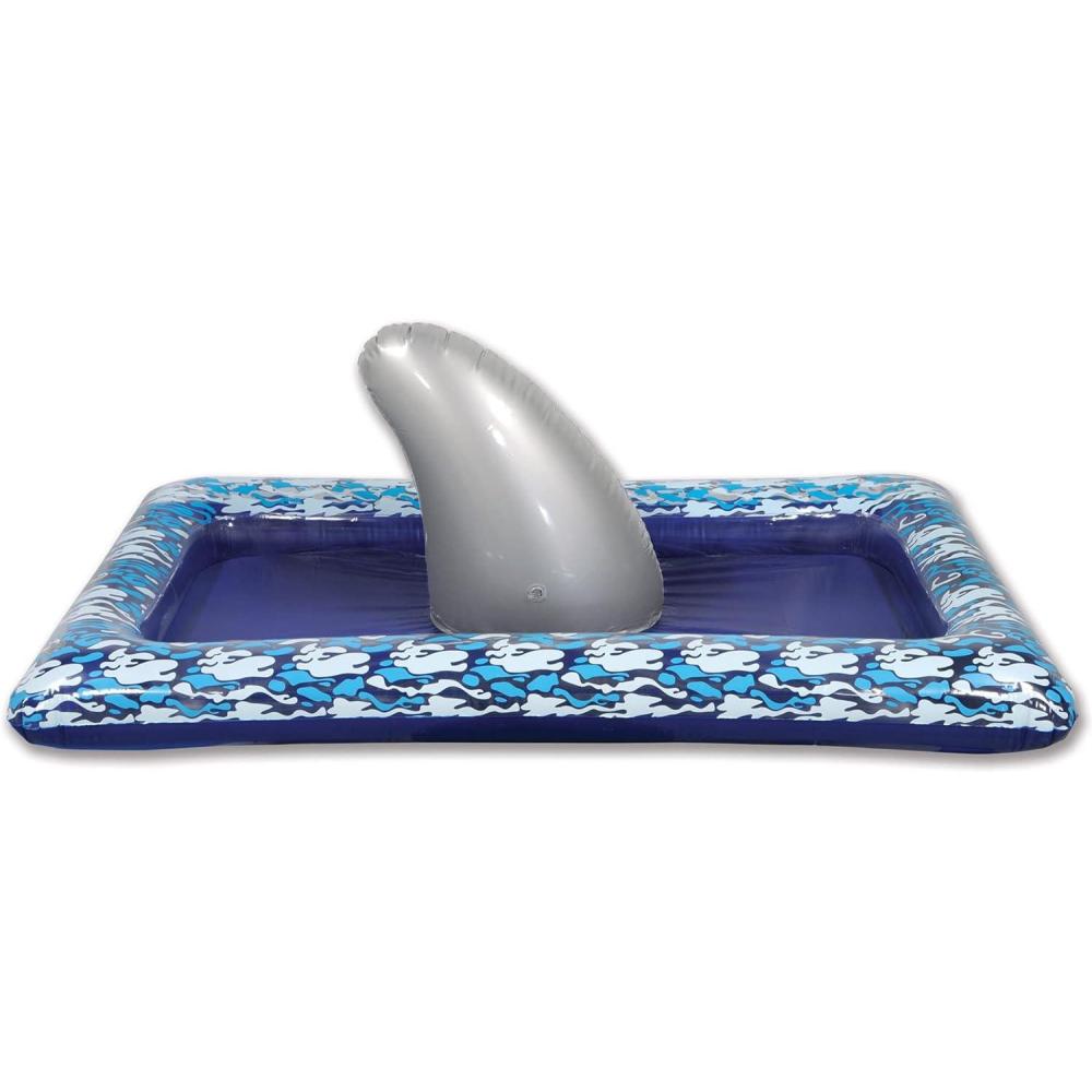 imageBeistle Inflatable Cooler  Drink Containers for Parties Beverage Cooler Luau Party Decorations Hawaiian Party Decorations LuauShark Buffet Cooler