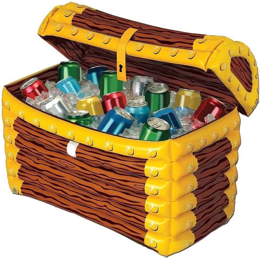 imageBeistle Inflatable Treasure Chest Cooler Party Accessory