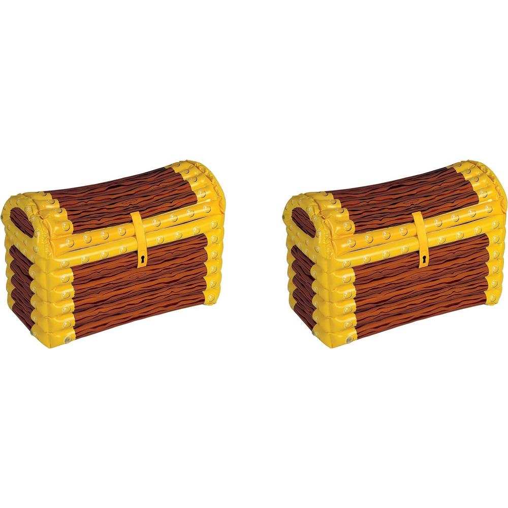 imageBeistle Inflatable Treasure Chest Cooler Party Accessory Pack of 2