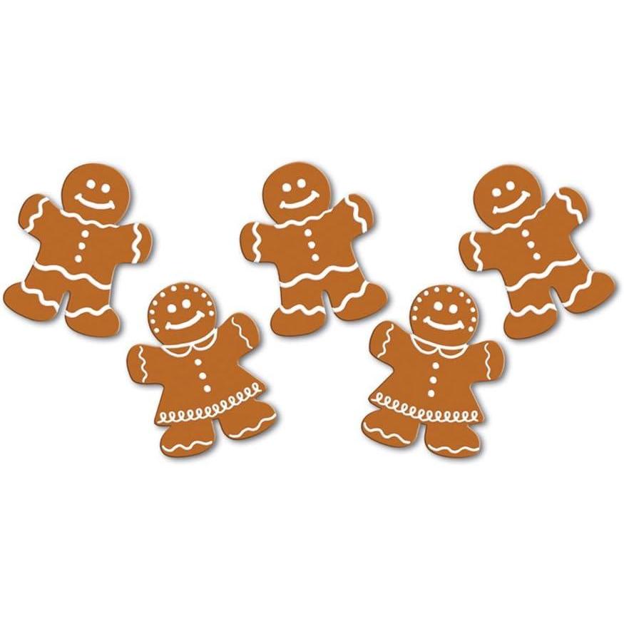 imageBeistle Party Decoration Mini Gingerbread Cutouts 5quot 10 Ct Pack of 24