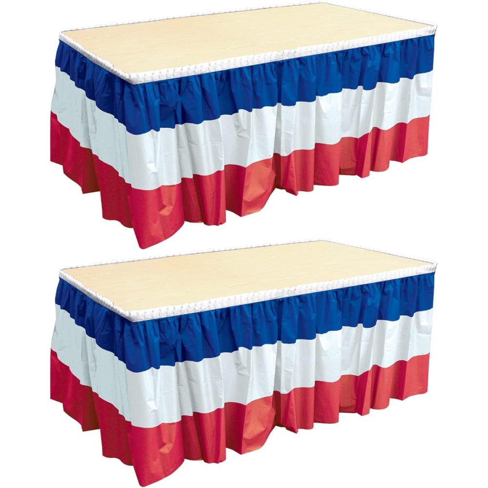 imageBeistle Patriotic Table Skirting2