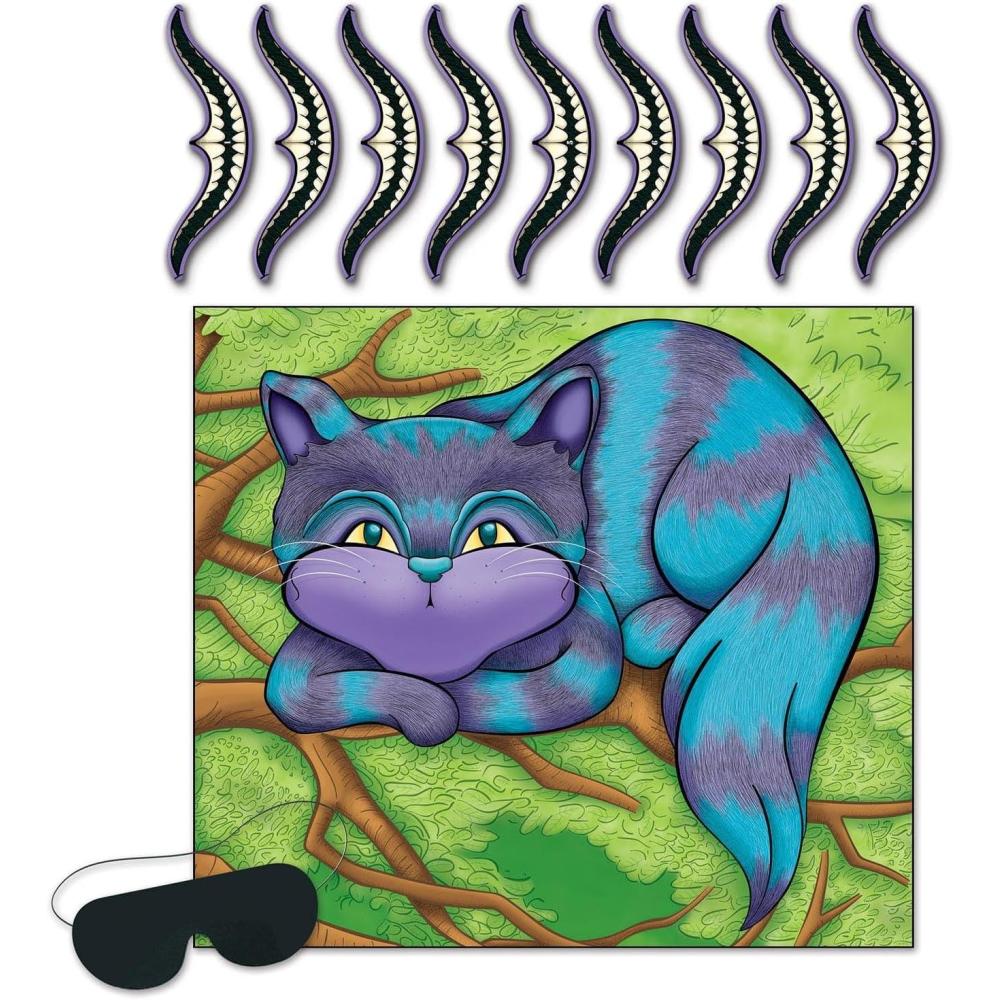 imageBeistle Pin The Smile On The Cheshire Cat GameOne Size