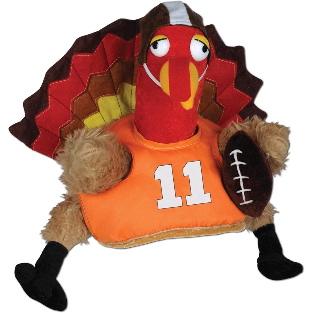 imageBeistle Plush Touchdown Turkey HatTouchdown Turkey
