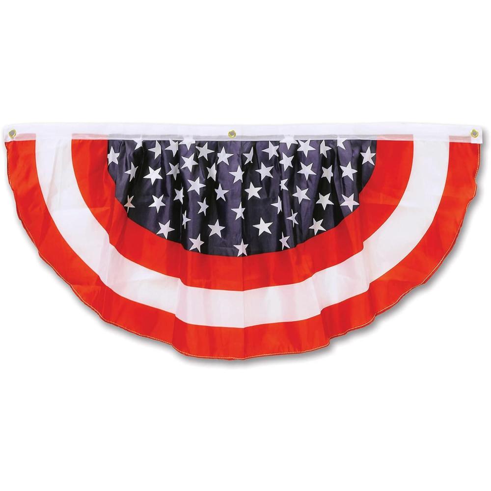 imageBeistle Stars ampamp Stripes Fabric Bunting