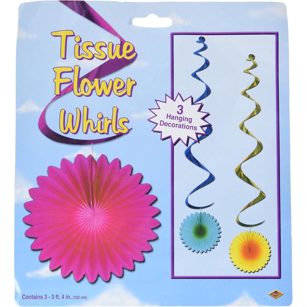 imageBeistle Tissue Flower Whirls