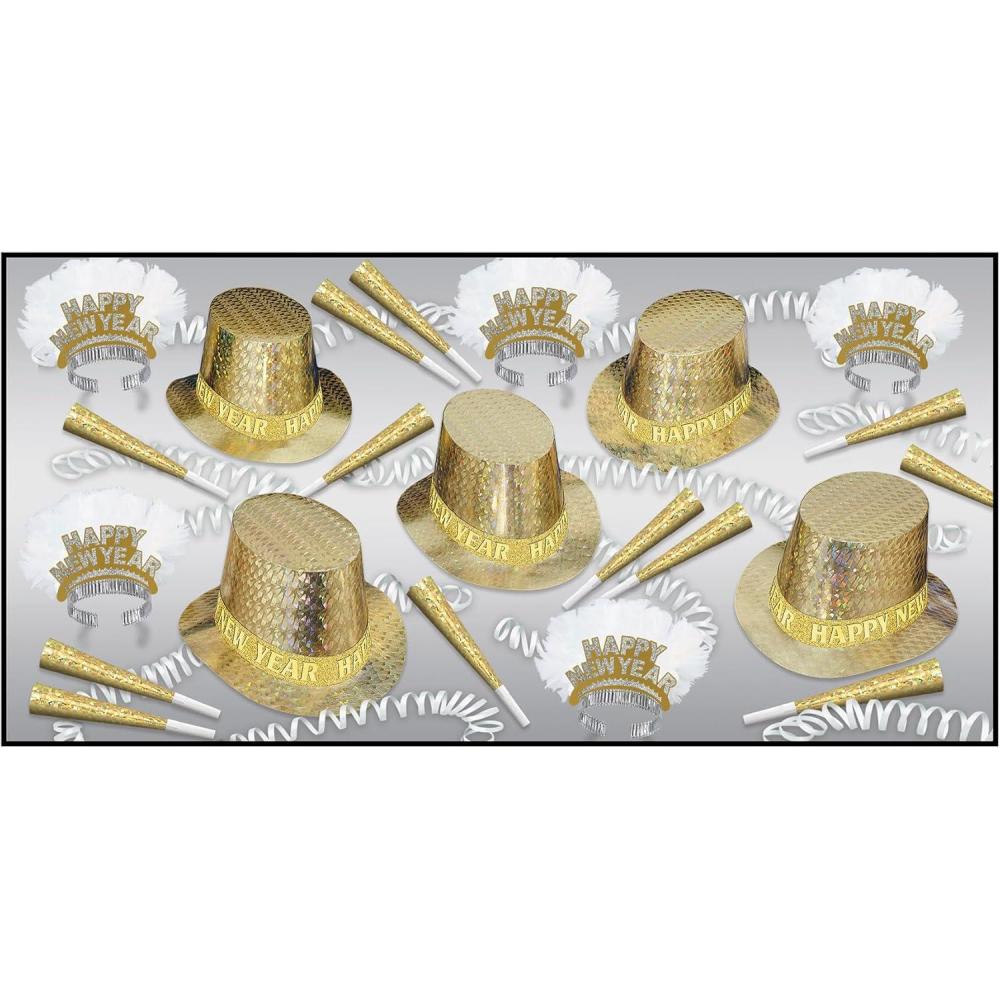 imageBeistle Topaz Happy New Year Assorted for 50