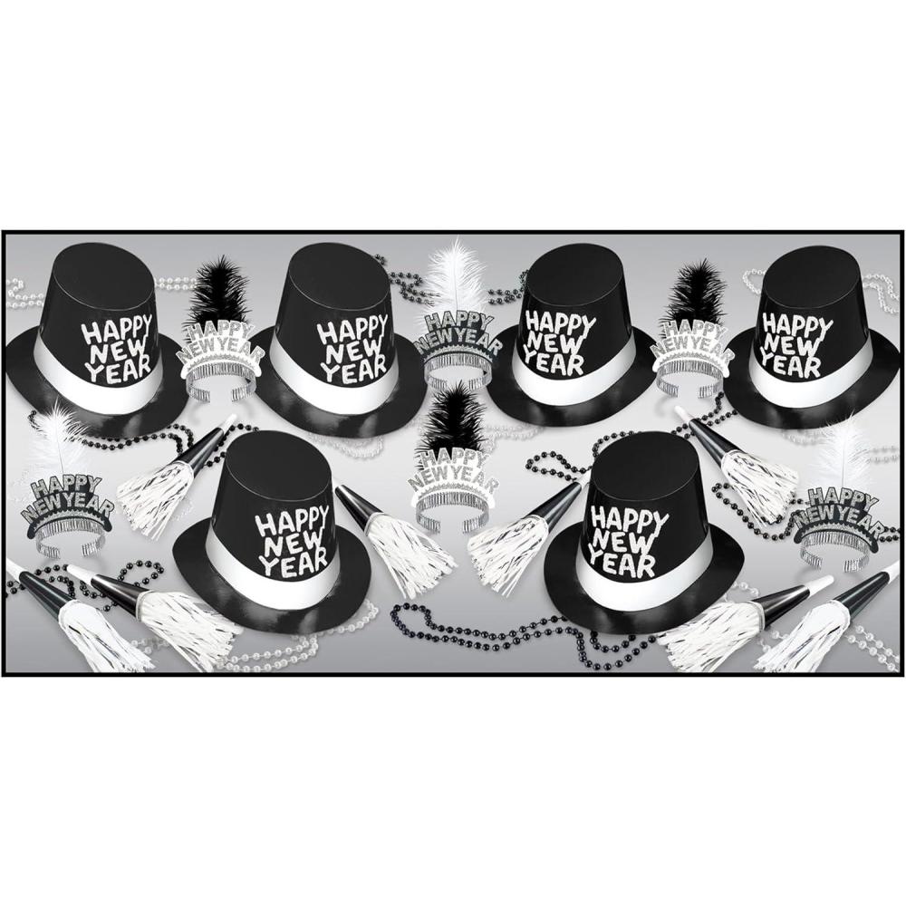 imageBeistle UnixexAdult New YearsBlackWhite