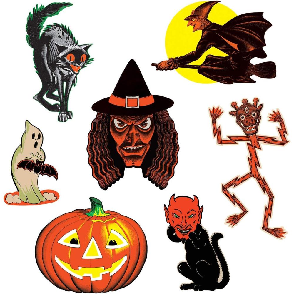 imageBeistle Vintage Halloween Classic Cutouts