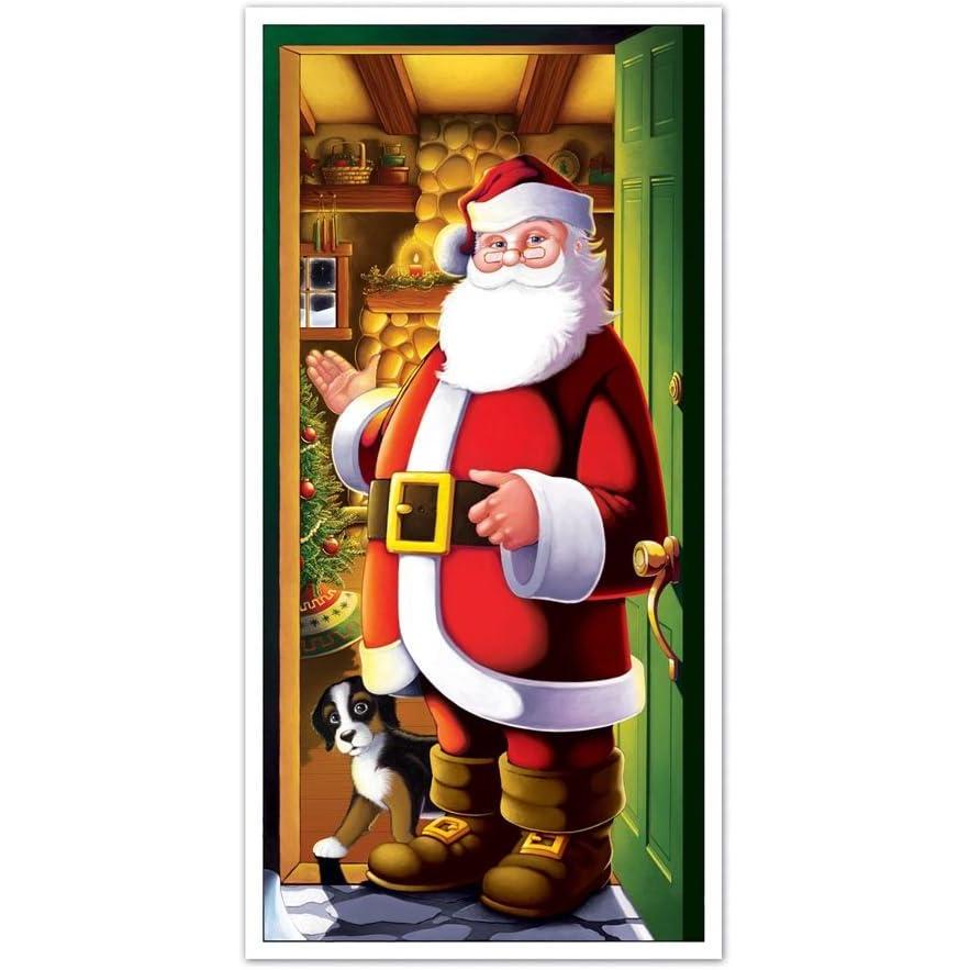 imageBeistle Winter Door CoverSanta