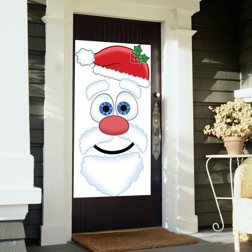 imageBeistle Winter Door CoverSanta Face