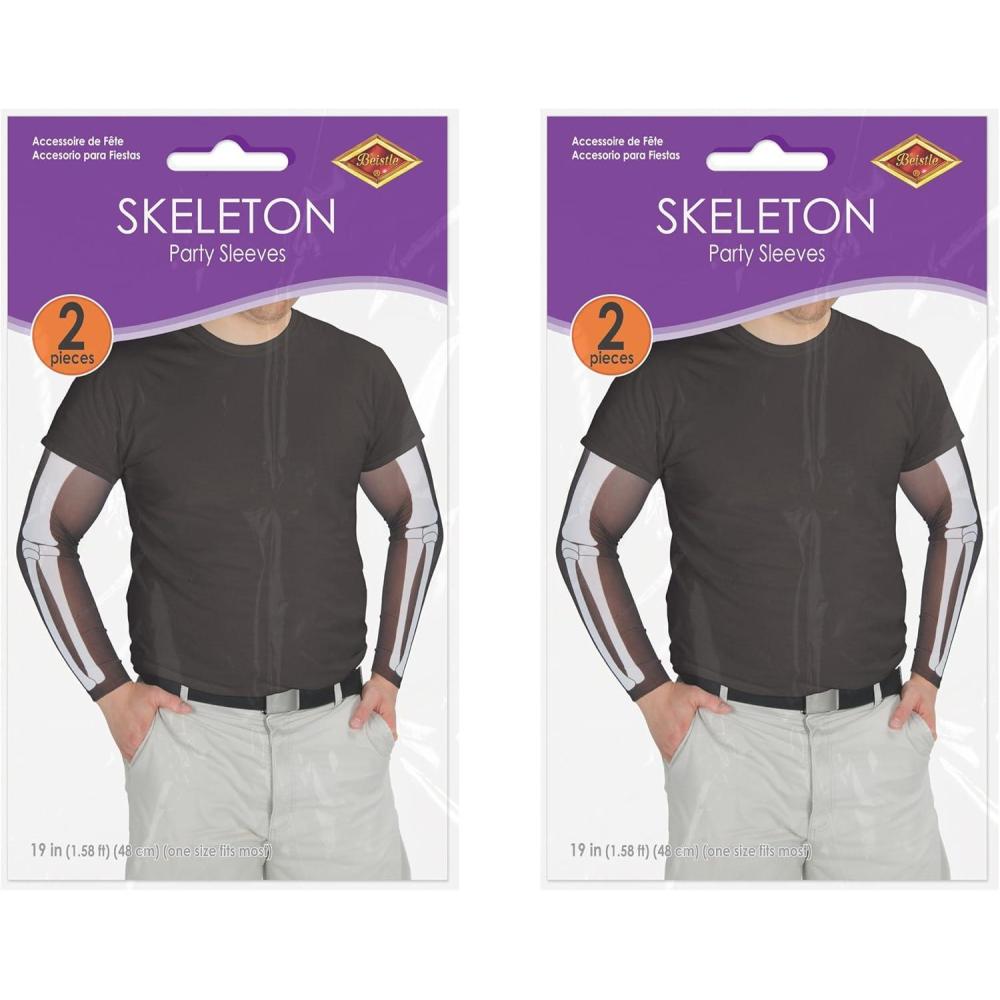 imageBeistle Zombie Bite Party SleevesSkeleton Party Sleeves