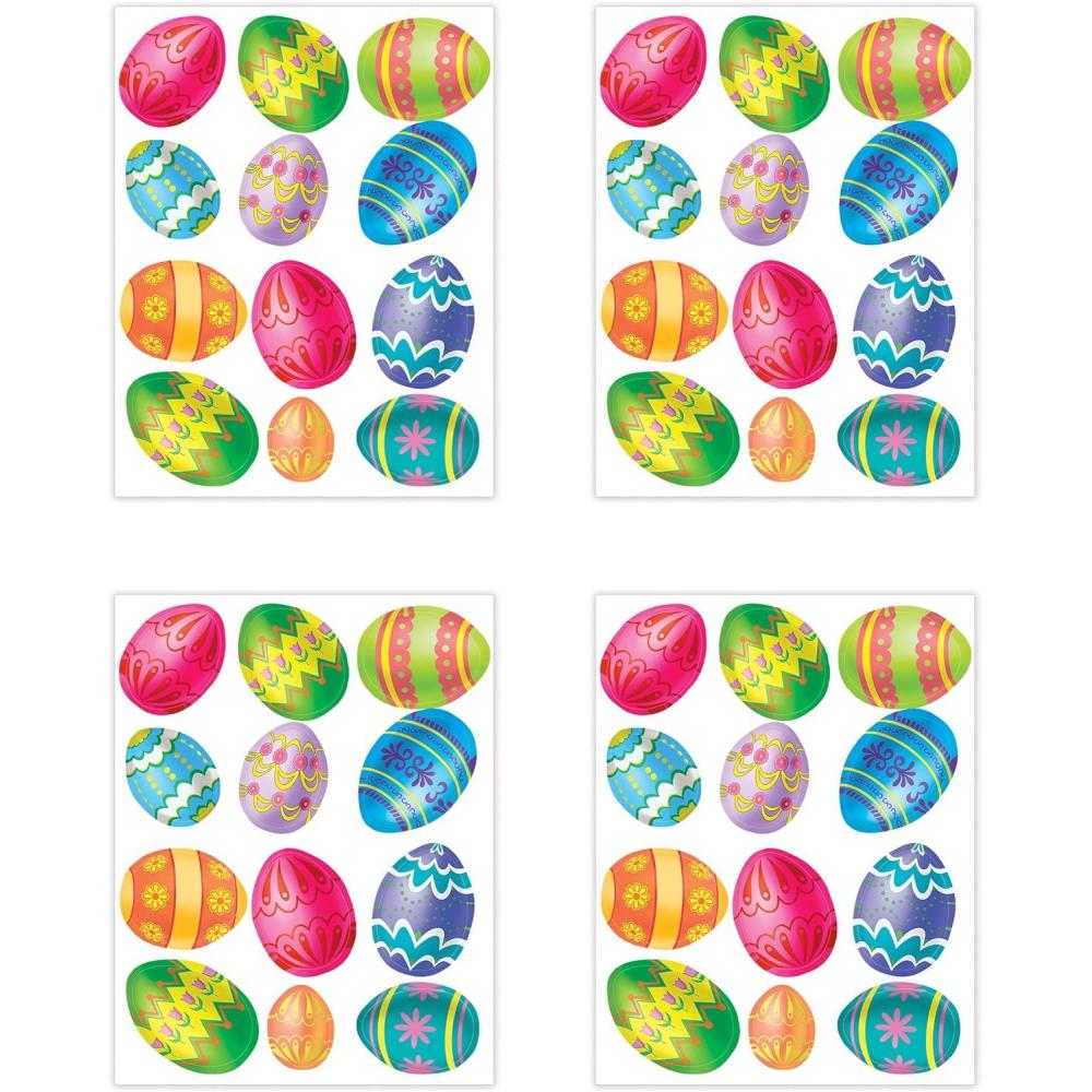imageColor Bright Easter Egg Stickers