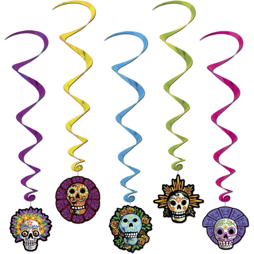 imageDay Of The Dead Whirls 5Pkg
