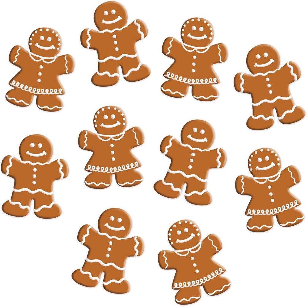 imageDecorative Mini Gingerbread Cutouts10 piece