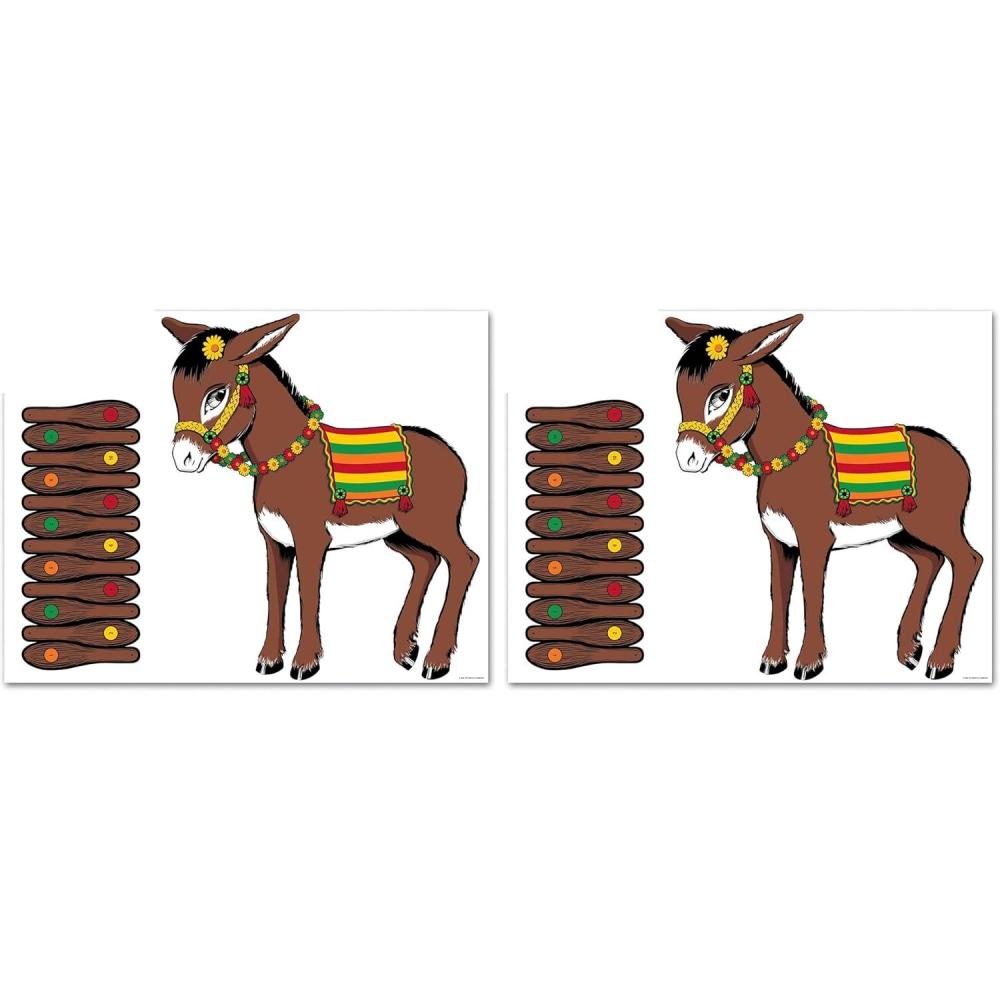 imageDonkey Game mask ampamp 12 tails included Party Accessory  1 count 1Pkg1 Pack of 2
