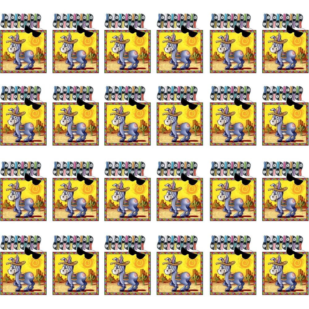 imageDonkey Game mask ampamp 12 tails included Party Accessory  1 count 1Pkg24