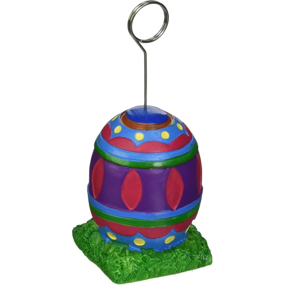 imageEaster Egg PhotoBalloon Holder Party Accessory 1 count