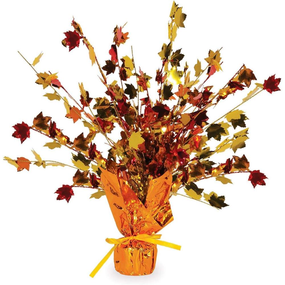 imageFall Leaves Gleam N Burst Centerpiece Party Accessory 1 count 1Pkg15