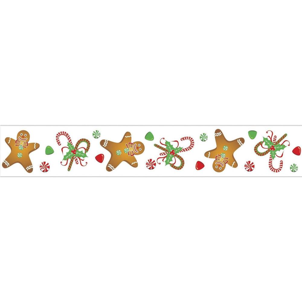 imageGingerbread Man Party Tape Party Accessory 1 count 1Pkg