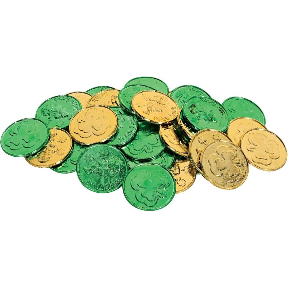 imageLucky Leprechaun Plastic CoinsLucky Leprechaun Plastic Coins  A