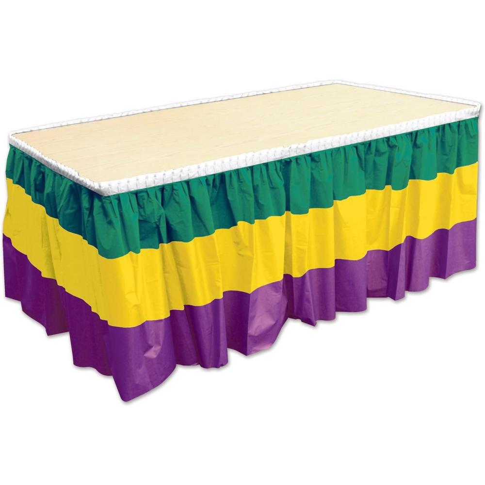 imageMardi Gras Table Skirting