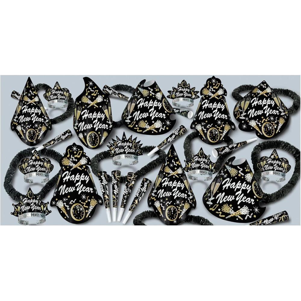 imageNew Year Tymes Asst for 50 Party Accessory 1 count