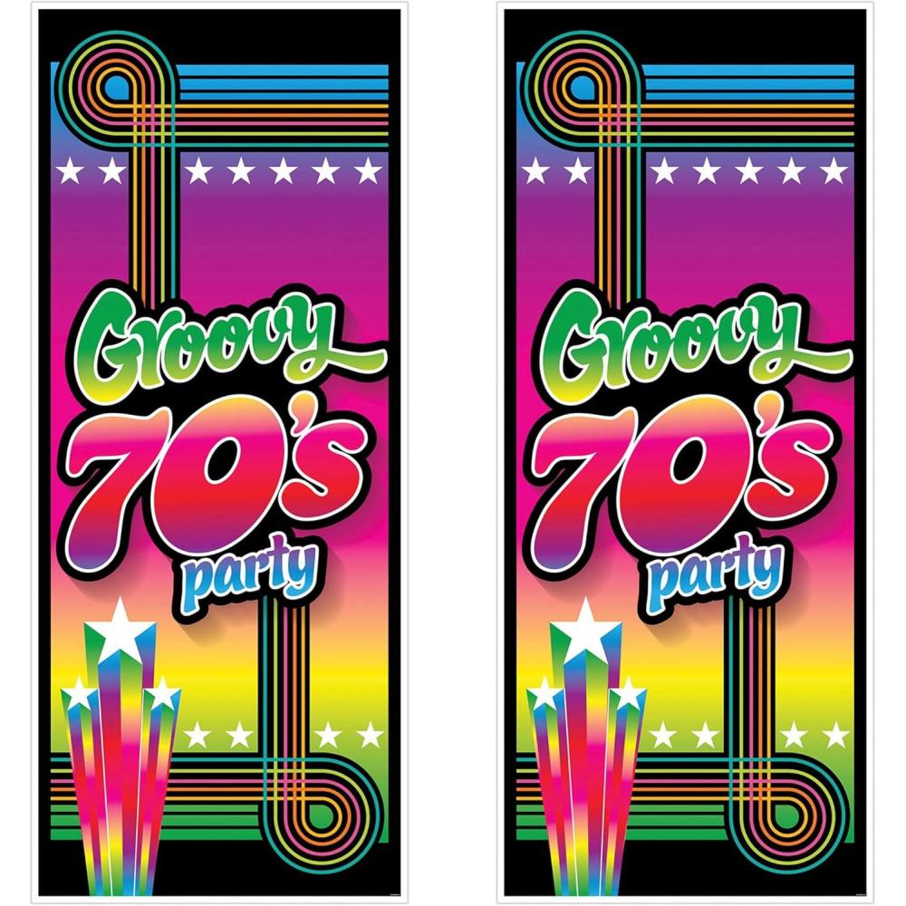 imageOuthouse Door Cover70s Groovy Party