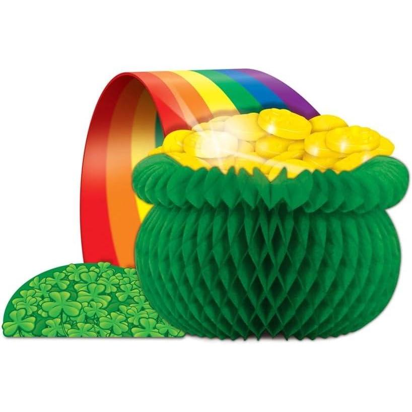 imagePotOGold Centerpiece Party Accessory 1 count 1Pkg1 Piece