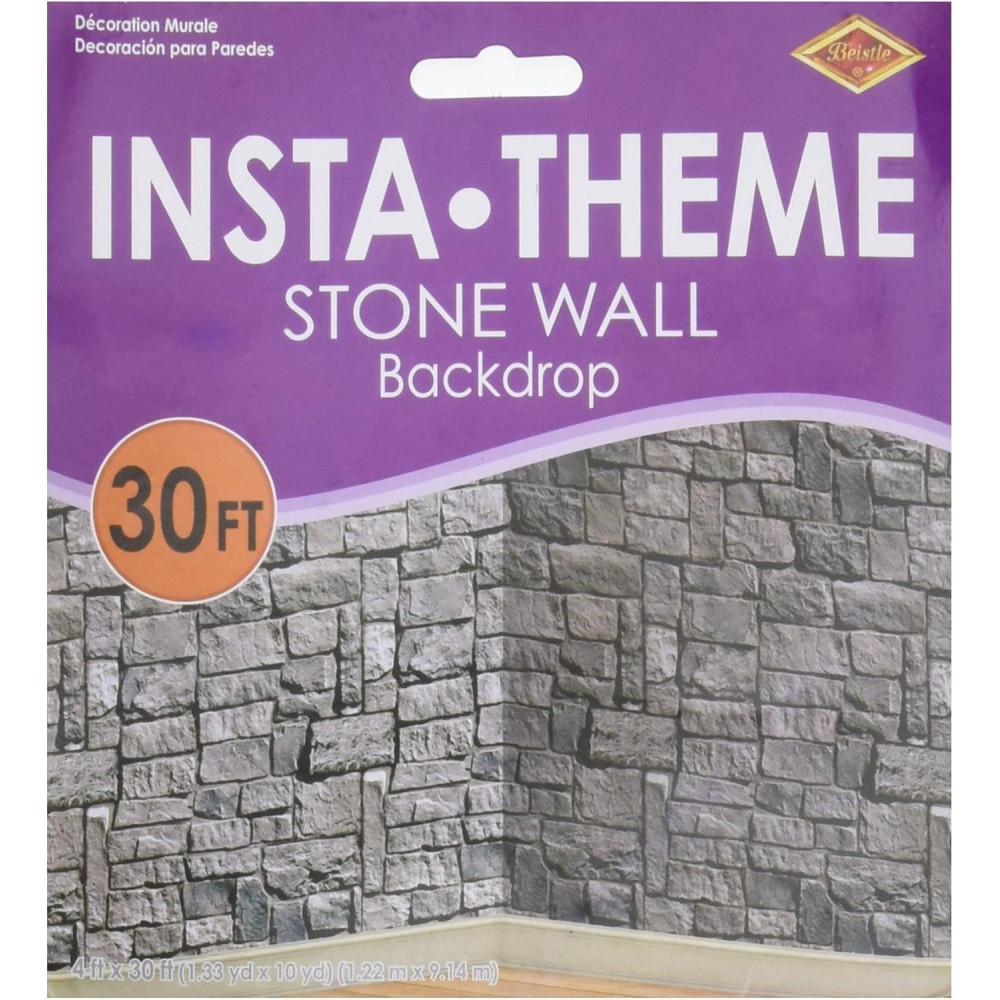 imageStone Wall Plastic Backdrop