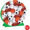 3-D Football Goal Post Centerpieces(1)