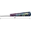 Beistle 100 Pack Horns Metallic Print, NYE Noisemaker Party Favors for New Year’s Eve Celebrations and Midnight Countdown Events, 9″, Blue/Multi