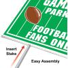 Beistle 11.5″ x 15.5″ Corrugated Plastic Game Day Parking Yard Sign With Metal Stake, Tailgate Party Football Decorations, Outdoor Lawn Décor, Made In USA Since 1900