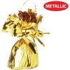 Beistle 12 Count Rainbow Metallic Plastic Wrapped Balloon Weights for Birthday Parties, Colorful Celebrations and Pride Events, Table Decorations for Any Theme, 6 Oz(Multicolor)