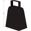 Beistle 2 Piece 4″ Metal Cow Print Cowbells, Animal Theme, Noisemakers For Football Games and Sporting Events, Celebrating With You Since 1900(Black)