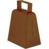 Beistle 2 Piece 4″ Metal Cow Print Cowbells, Animal Theme, Noisemakers For Football Games and Sporting Events, Celebrating With You Since 1900(Brown)