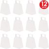 Beistle 2 Piece 4″ Metal Cow Print Cowbells, Animal Theme, Noisemakers For Football Games and Sporting Events, Celebrating With You Since 1900(Whte)