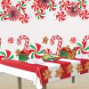 Beistle 2 Piece Cardstock Paper Peppermint Candy Centerpieces Christmas Party Decorations for Gingerbread Theme Holiday Décor, 8.75″ x 8.25″, Red/White/Green