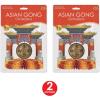 Beistle 2 Piece Chinese New Year Centerpieces – Printed Paper Asian Gongs – Zen Tissue Table Decorations For Parties