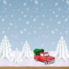 Beistle 2 Piece Novelty Polyester Indoor Artificial Snow Blankets for Holiday Christmas Décor Winter Village Decorations, 32″ x 40″, White