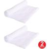 Beistle 2 Piece Novelty Polyester Indoor Artificial Snow Blankets for Holiday Christmas Décor Winter Village Decorations, 32″ x 40″, White