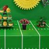 Beistle 24-Pack Football Clappers for Party Favors, 7-Inch,Brown/White(24 Piece)